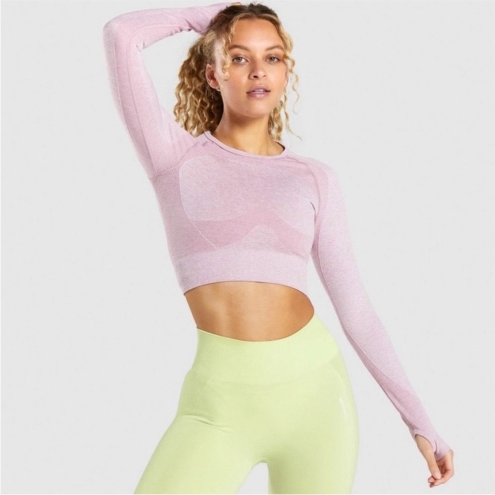 Gymshark Flex Sports Long Sleeve Crop Top